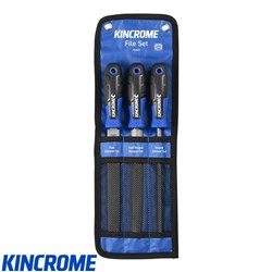KINCROME FILE SET 3PC 8"