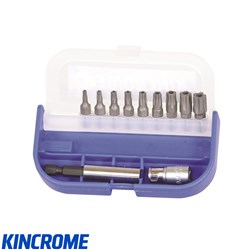TAMPERPROOF BIT SET 11PCE