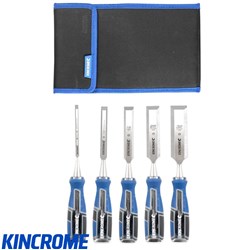 KINCROME WOOD CHISEL SET 5PC
