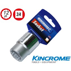 SOCKET 12PT 3/4 DRIVE 26MM