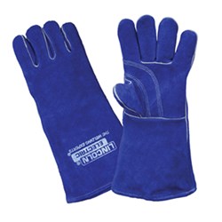 GLOVES WELDING BLUE 39CM