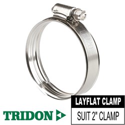 TRIDON LAYFLAT HOSE CLAMP 2"
