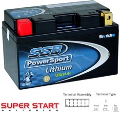 SSB MOTORCYCLE BATTERY 12V 5AH
