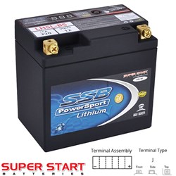 SSB MOTORCYCLE BATTERY 12V 4AH