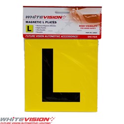 WHITE VISION MAGNETIC L PLATES