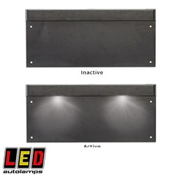 LED LICENCE LAMP & FRAME