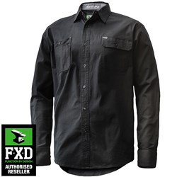 FXD MENS WORK SHIRT L BLACK