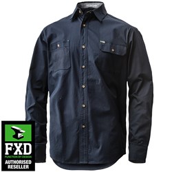 FXD MENS WORK SHIRT L NAVY