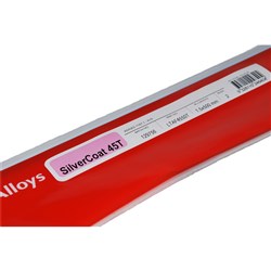 SILVER SOLDER 45% FLUXED 2 ROD