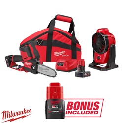 MILWAUKEE M12 POWER PACK 2 PCE