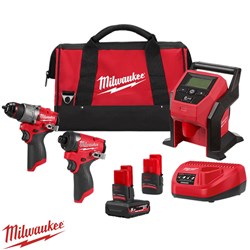 MILWAUKEE M12 POWER PACK COMBO