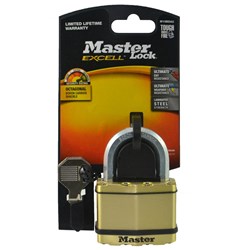 BRASS PADLOCK 64MM SINGLE PACK