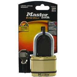 BRASS PADLOCK 64MM SINGLE PACK