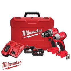 MILWAUKEE M18 POWER PACK 2PC