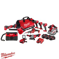 MILWAUKEE 18V/6AH FUEL10PC KIT