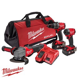MILWAUKEE 18V/5AH FUEL 3PC KIT