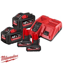 MILWAUKEE BATTERY COMBO PACK