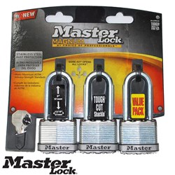 TITANIUM PADLOCK 44MM TRIPLE