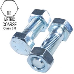 METRIC BOLT & NUT M5 X 35MM