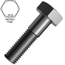 METRIC FINE BOLT ONLY M24X70MM