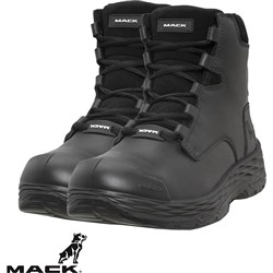 MACK FORCE SAFETY BOOT BLK 8