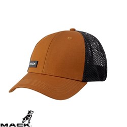MACK FITTED CURVED TRUCKER CAP