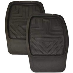 FLOOR MAT FRONT SNOW BLACK