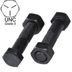 UNC BOLT & NUT 5/16 X 3"