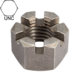 BRITE SLOTTED NUT 1" UNC"