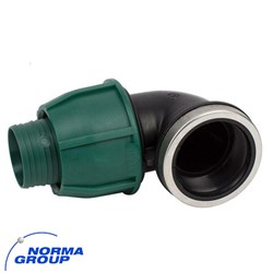 RURAL POLY IRON ELBOW F