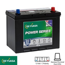GS YUASA BATTERY 12V 650CCA