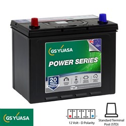 GS YUASA BATTERY 12V 720CCA