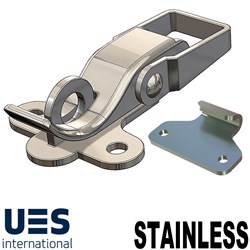 OVERCENTRE LATCH ZINC 57MM