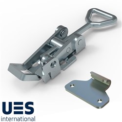 OVERCENTRE LATCH ZINC 107MM