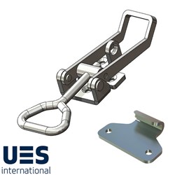 OVERCENTRE LATCH ZINC 145MM