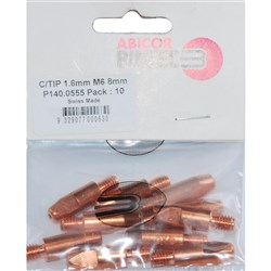BINZEL MIG TIP M6 X 1.6MM PK10