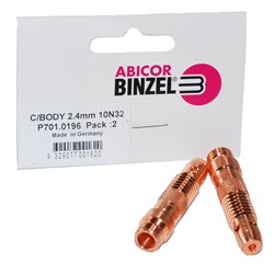 TIG COLLET BODY M2.4 17V PK2