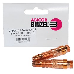 TIG COLLET BODY M3.2 17V PK2