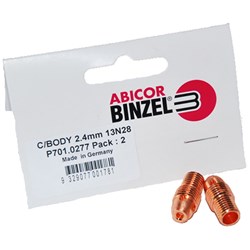 TIG COLLET BODY M2.4 9V PK2