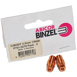 TIG COLLET BODY M3.2 9V PK2