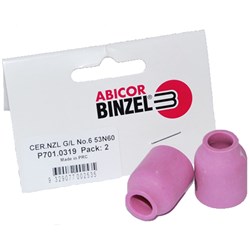 TIG GAS NOZZLE M10 9V PK2