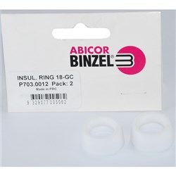 TIG INSULATOR RING 17V PK2