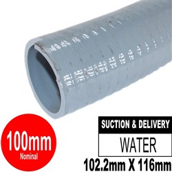 HOSE PUMPFLEX GREY 100MM