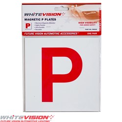 WHITE VISION MAGNETIC P PLATES