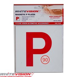 WHITE VISION MAGNETIC P PLATES