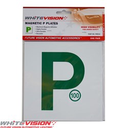 WHITE VISION MAGNETIC P PLATES