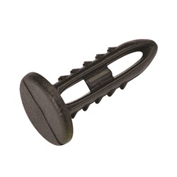 AUTO CANOE CLIPS BLACK (PK)