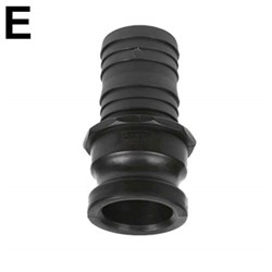 CAMLOCK POLY M X HOSE TAIL