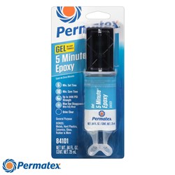 PERMATEX 5 MINUTE EPOXY CLEAR