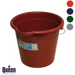 QUEEN PLASTIC BUCKET 10 LITRE
